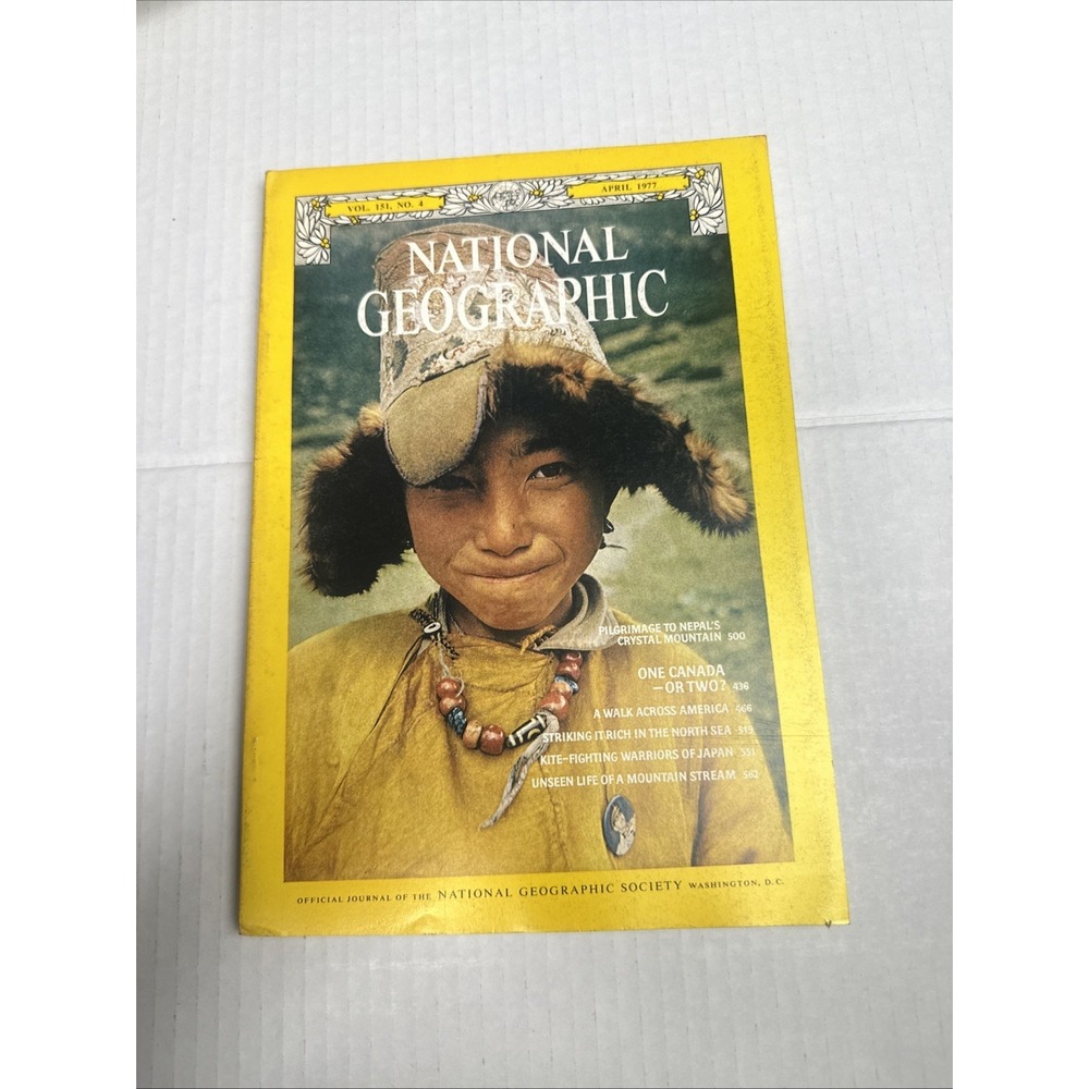 National Geographic Magazine April 1977 Vol. 151 No. 4